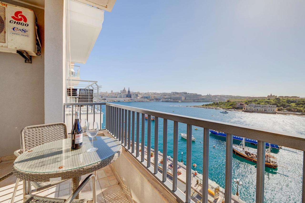 Marvellous Apartment With Valletta And Harbour Views Sliema Luaran gambar